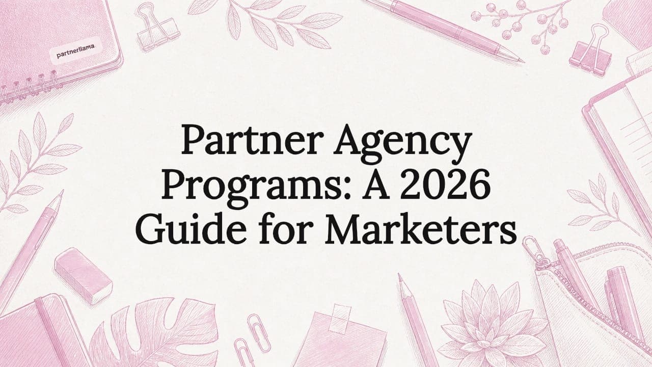 Partner Agency Programs: A 2026 Guide for Marketers
